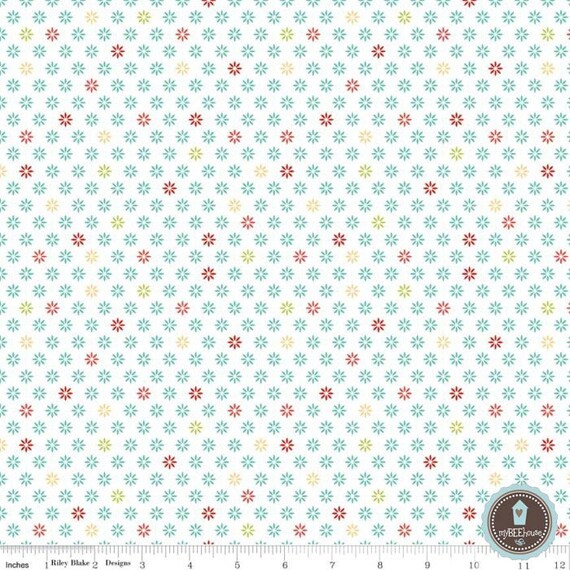 More 100/% Cotton Craft Girls White Sunglasses Riley Blake Fabric FQ