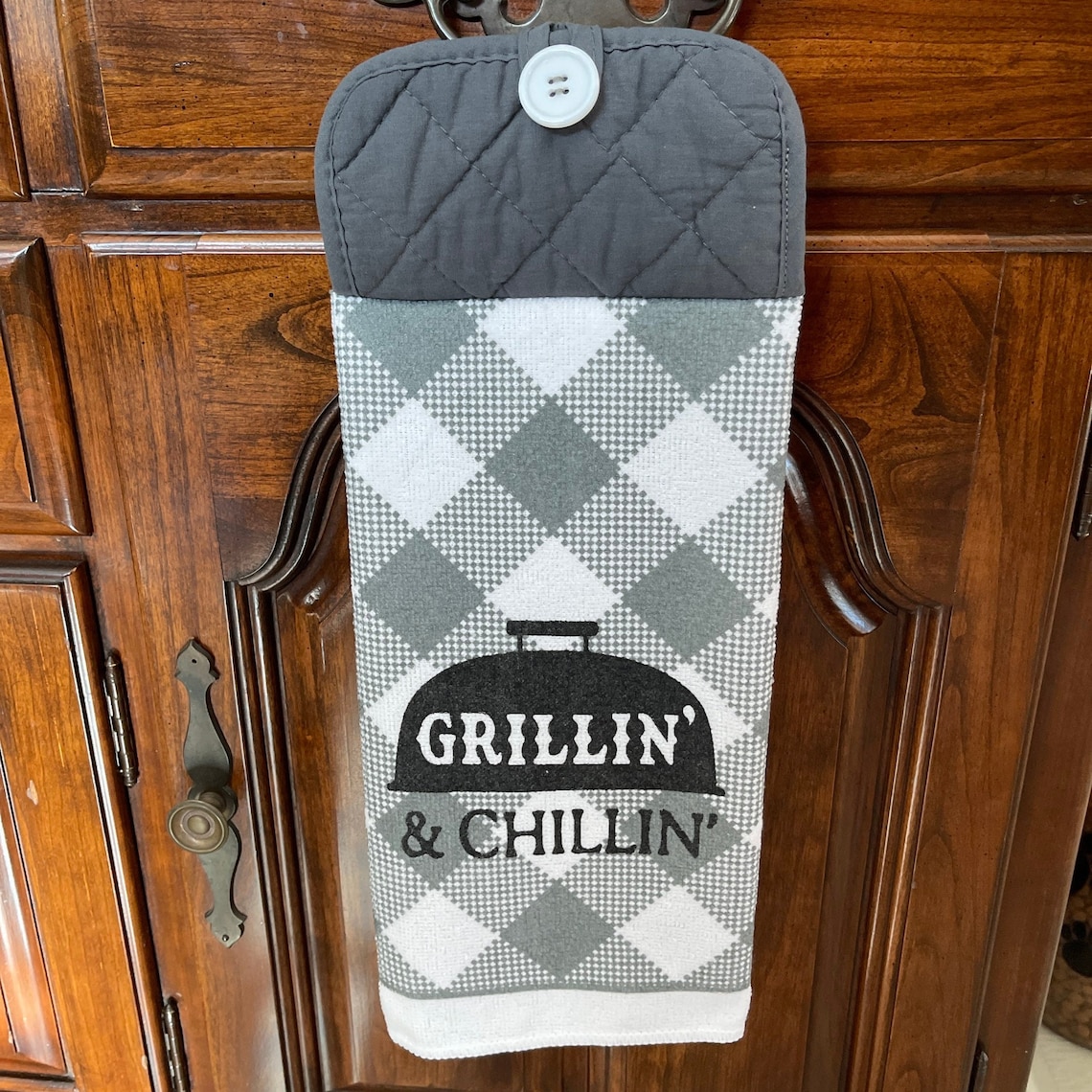 Hanging Kitchen Towel Grilling BBQ Towel Pot Holder Towel Etsy UK