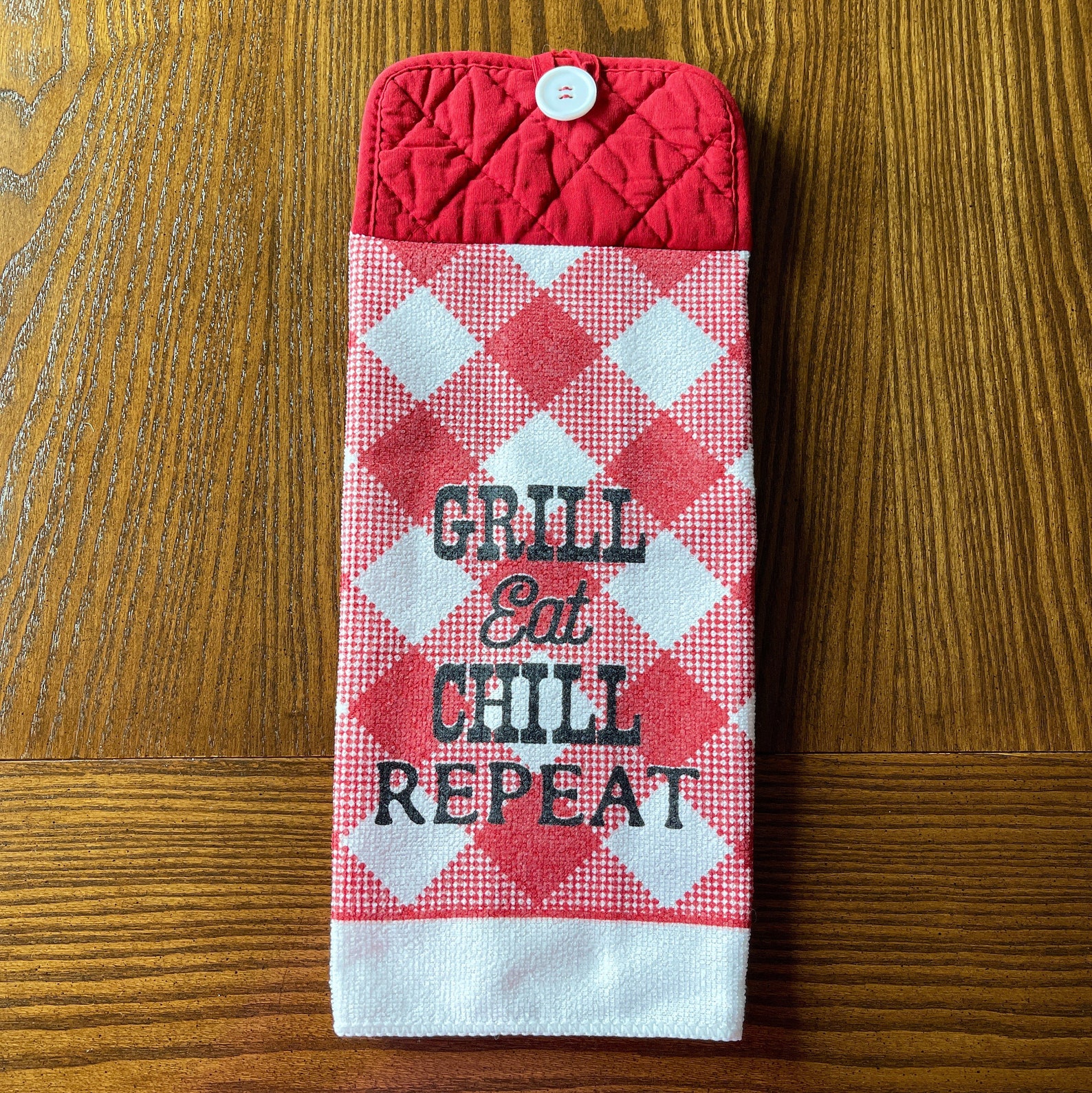 Hanging Kitchen Towel Grilling BBQ Towel Pot Holder Towel Etsy