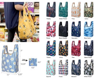 Small Reusable Shopping Handbag Small Foldable Bag Eco Bag Reusable Hand Carry Bag Mini Tote Nylon Hand Tote Eco-Friendly Mini Bag