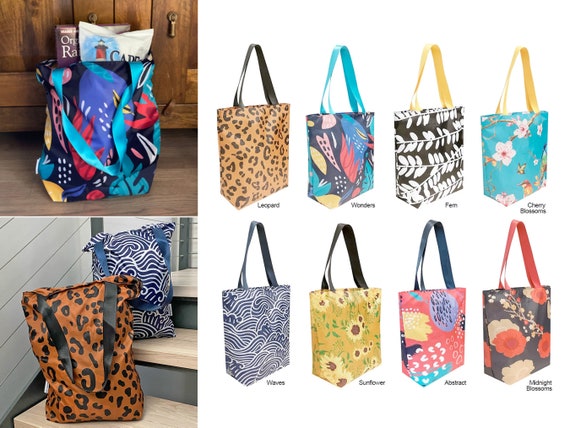 Zipper Tote Foldable Tote Eco Friendly Fold up Bag Foldable Bag Zipper Bag  Washable Reusable Bag Zip up Tote Grocery Tote Shopping Bag -  Canada