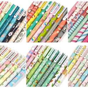 Rainbow Unicorn 10 Colors Chunky Ballpoint Pen - Japanese Kawaii Pen Shop -  Cutsy World