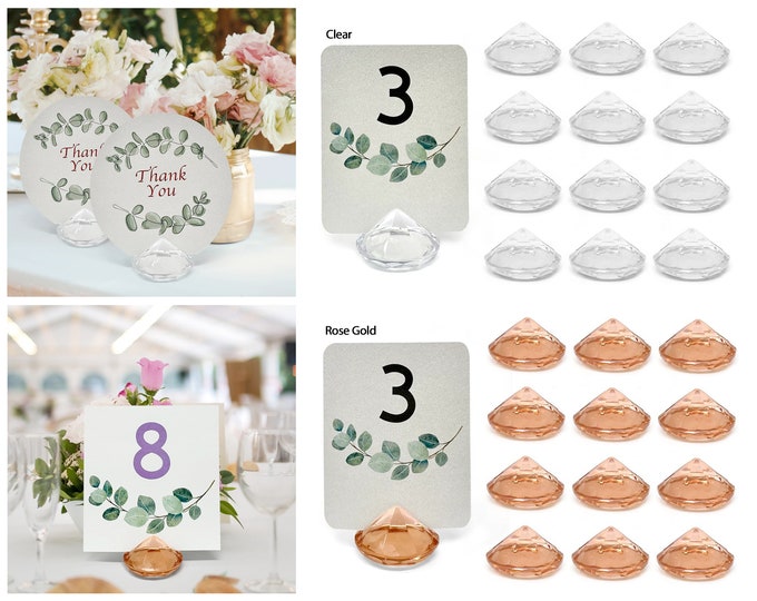 Girly Business Card Holder, Bling Card Holder, Desk Card Holder