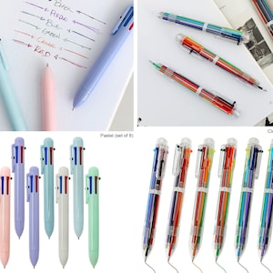 10Pcs nurse multi-color pen Colored Pens Pen Holder Multi Colored Pens for