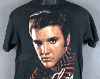 Elvis Presley BLUE SUEDE FADE Licensed Adult T-Shirt All Sizes
