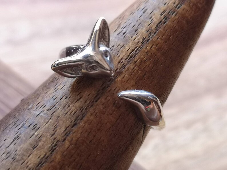 Fennec Fox Ring Sterling Silver Fox Gifts for Her Animal Etsy Australia