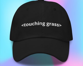 Touching Grass Gamer Hat