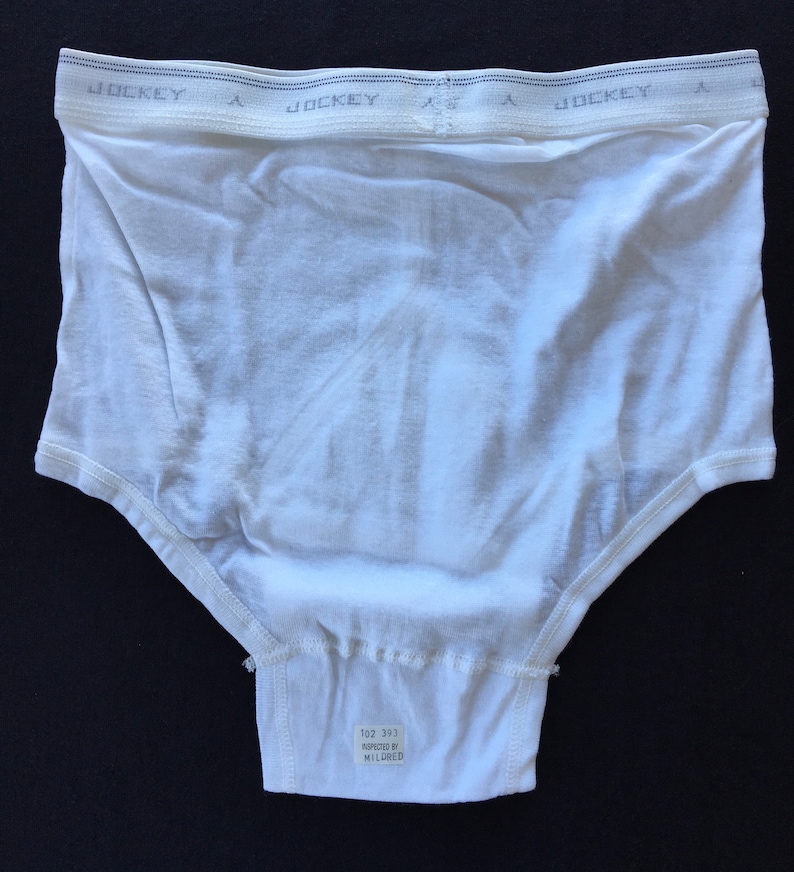 Vintage Jockey Classic Briefs Inverted Y Fly Cotton Underwear Tighty ...