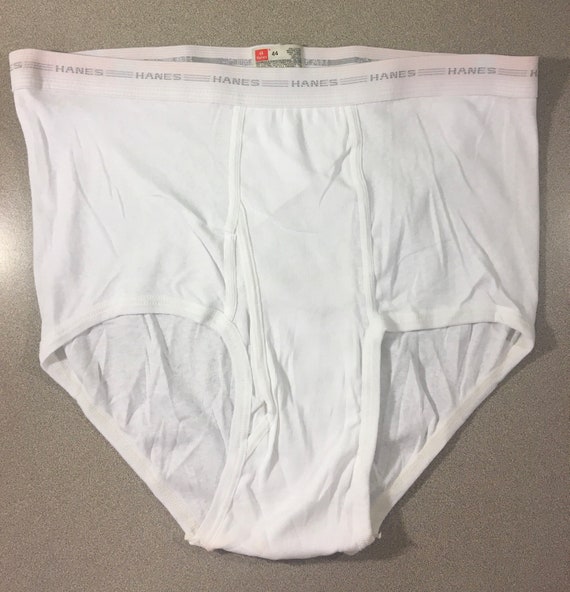 Vintage Hanes Briefs Cotton Underwear Tighty Whities Mens Size 44 Lot of 4  -  Canada