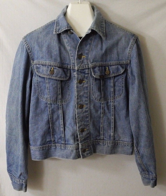Lee sanforized denim jacket discount