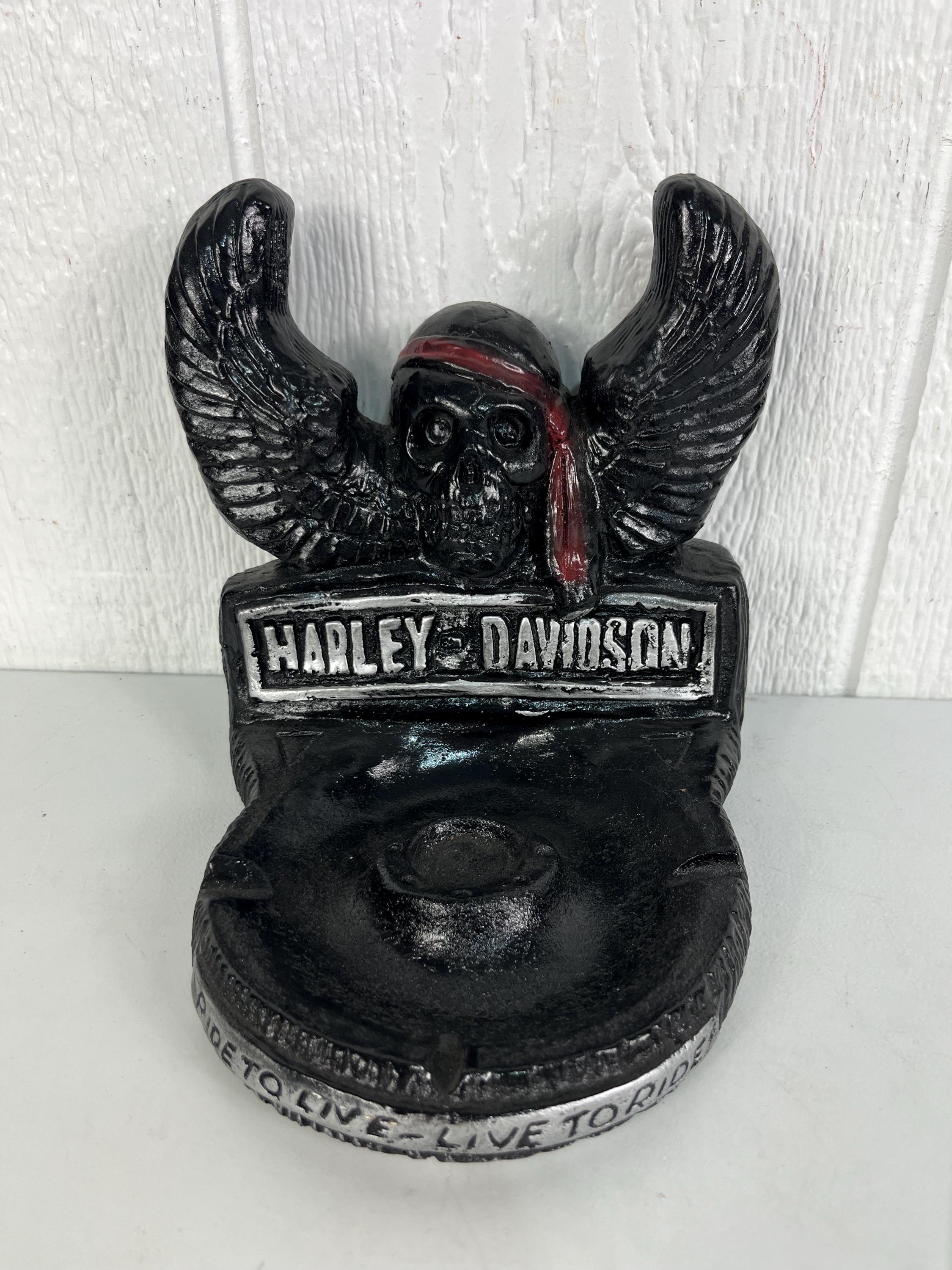 Harley Davidson Ashtray - Etsy