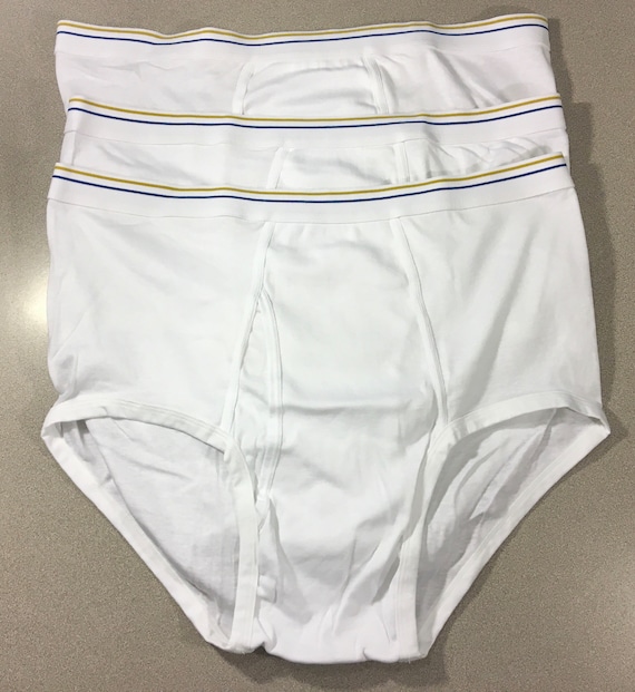 Vintage Towncraft JC Penney Briefs Polycotton Blend Underwear Tighty  Whities Mens Size 42 Lot of 3 