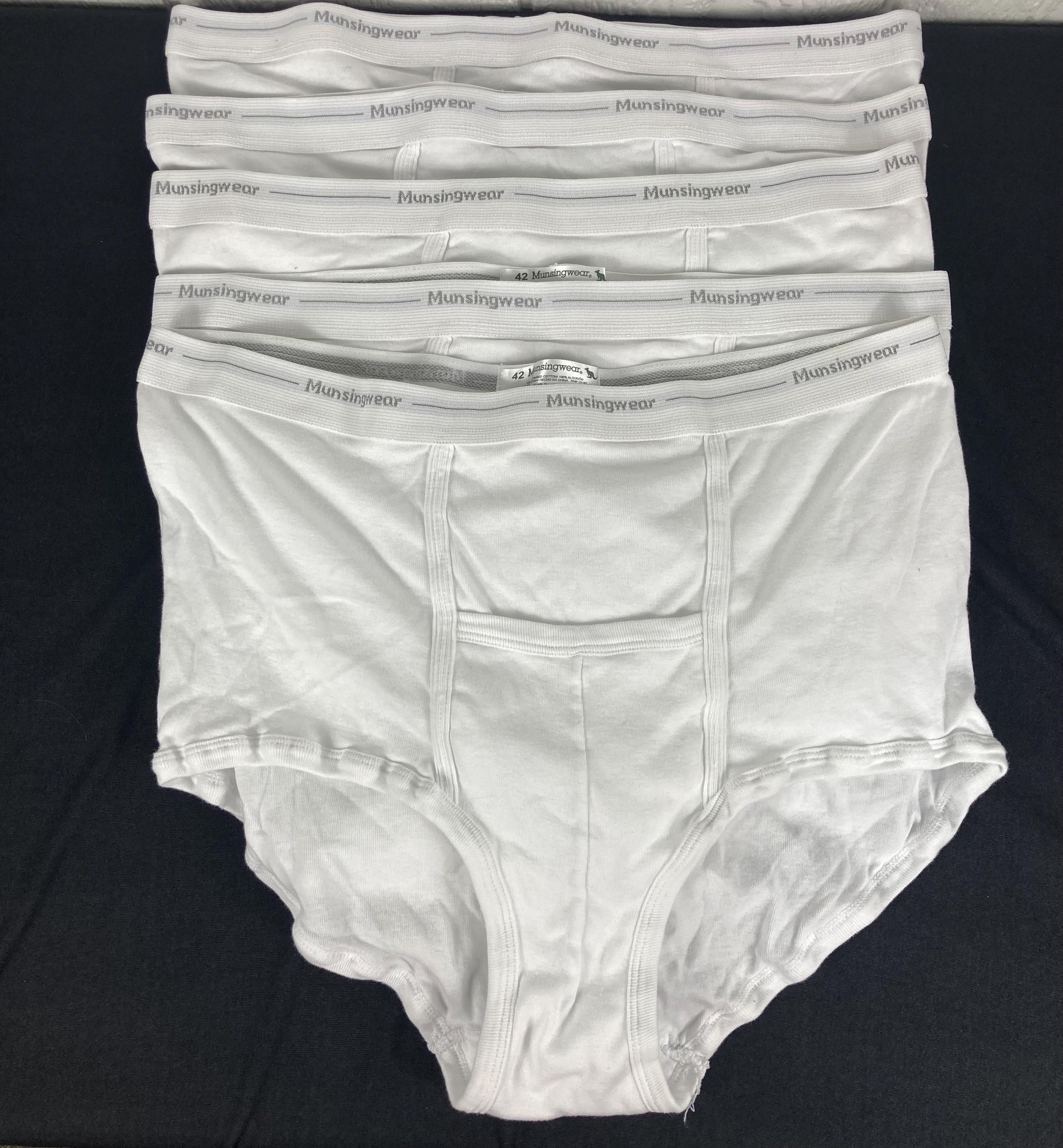 Vintage NOS 1996 HANES MENS Sz 38 Briefs White 3 Pack Tighty Whities Made In USA Vintage NOS 1996 HANES MENS Sz 38 Briefs White 3 Pack Tighty Whities Made In USA
