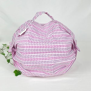 Borsa per la spesa riutilizzabile pieghevole / Borsa ecologica per rifiuti zero / Borsa per la spesa riutilizzabile lavabile / Borsa multiuso