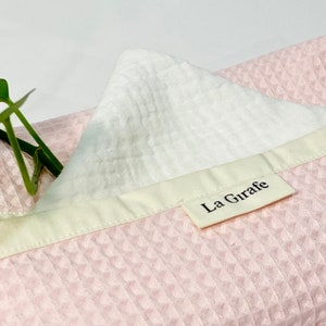 Zero Waste handkerchiefs Eco friendly Hankies White Reusable Cotton Tissues Optional Dispenser Box image 2