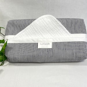 Lenços ecológicos | Lenços de algodão reutilizáveis | Lenços de algodão orgânico com desperdício zero | Caixa dispensadora e cesta opcionais
