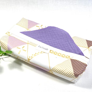 Lenços Zero Waste Algodão Orgânico | Lenços Ecológicos | Lenços de Algodão Reutilizáveis | Caixa Dispensadora Geométrica Opcional