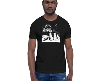 Watch the World Burn T-Shirt - Katzen - Apocalypse - End of the World - Katzenliebhaber - Punk - Society Kleidung - Geschenk