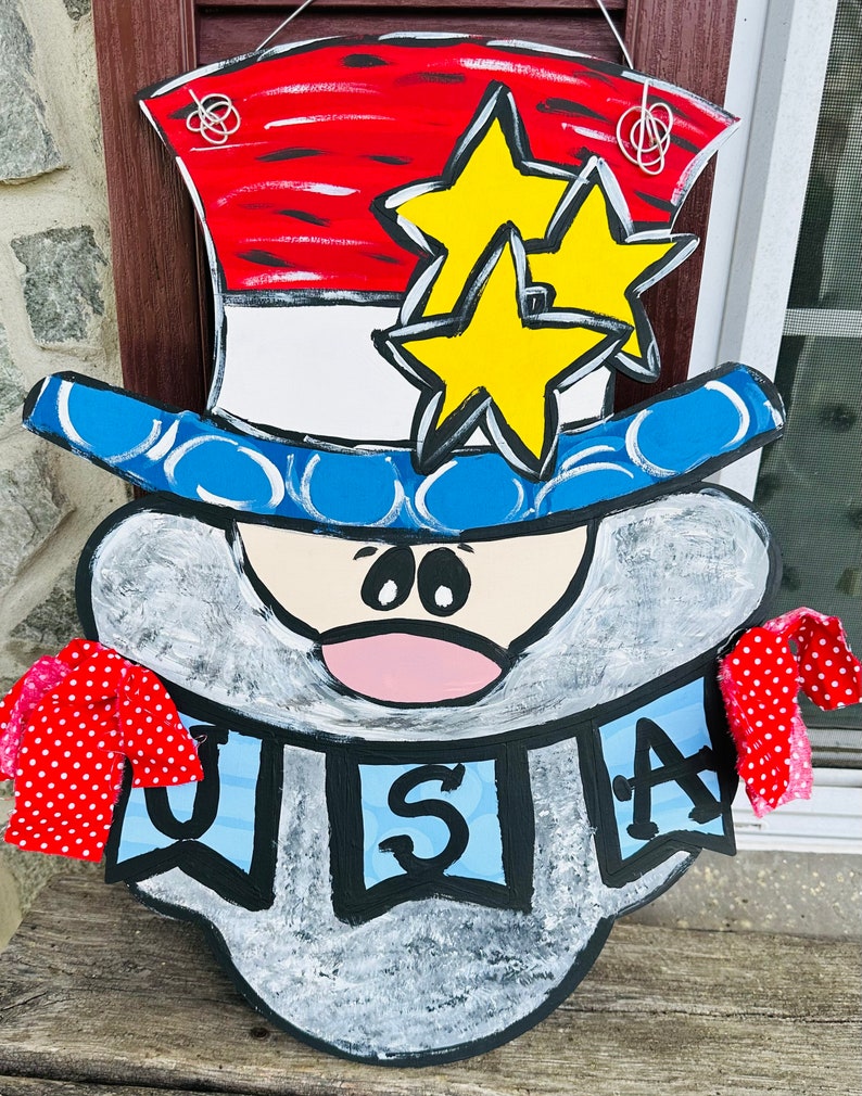 the tv show making it 4th of july door