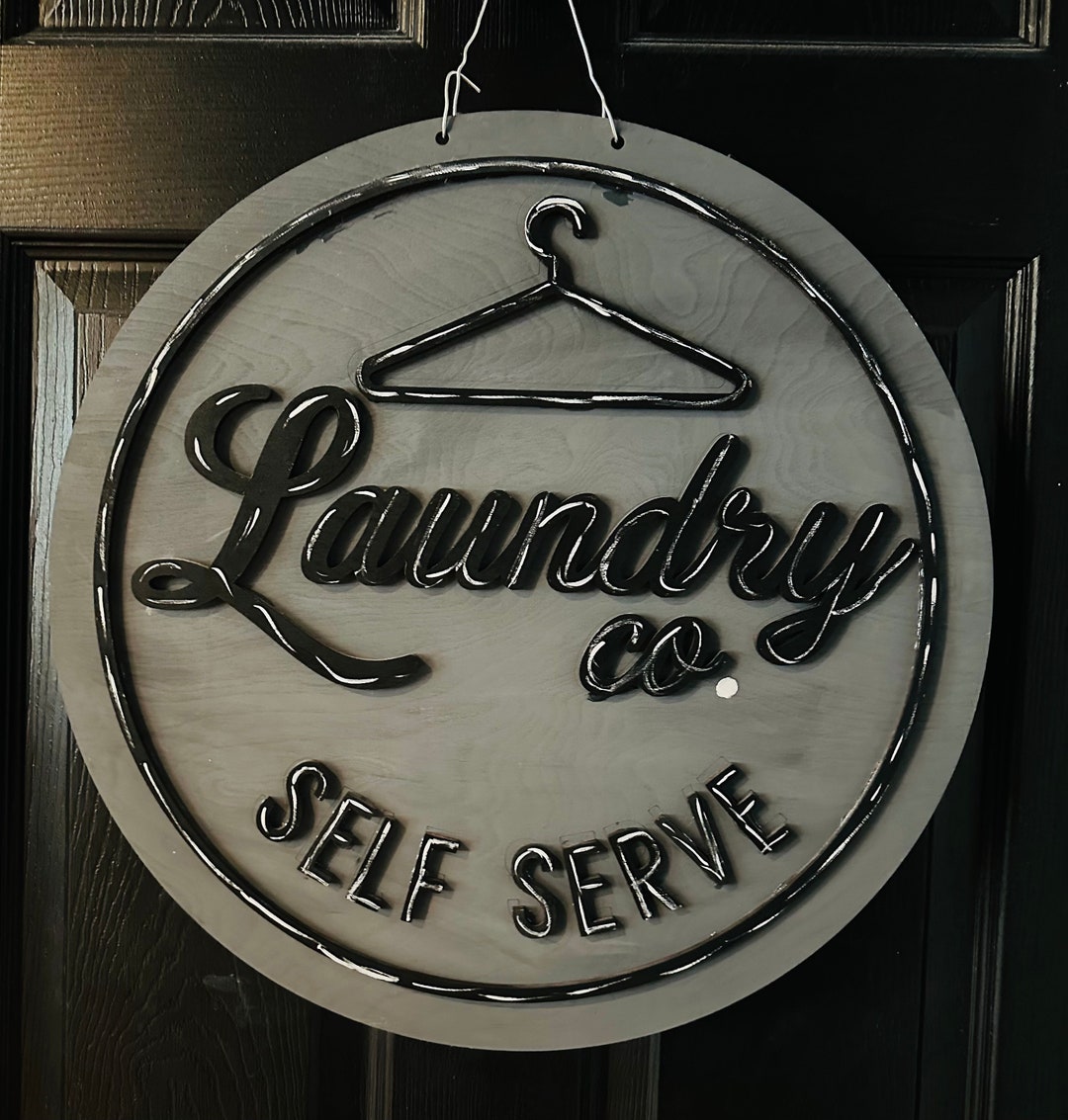Laundry Door Sign, Laundry Room Sign, Laundry Door Decor, Laundry Room