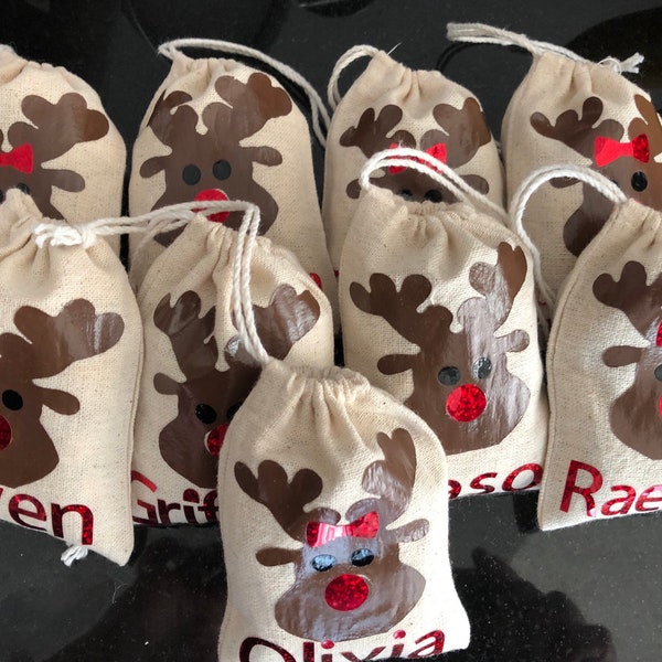 Reindeer Food Bag, Magic Reindeer Food, Reindeer Food Pouch, Reindeer Food, Christmas Eve Box, Reindeer Treats Bag, Christmas Magic