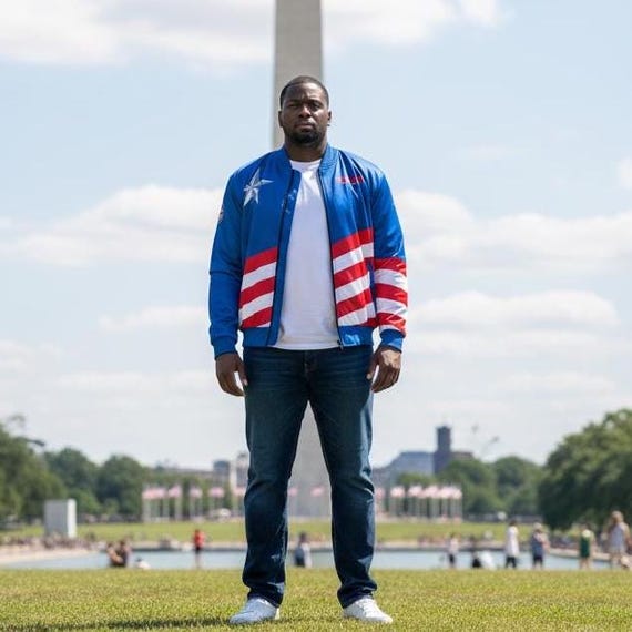 Trump Supporter Bomber Jacket: Patriotic Political Outerwear