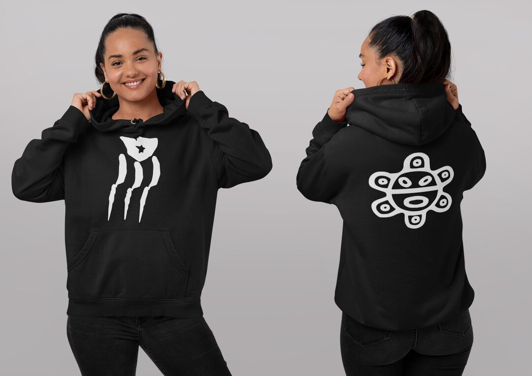 Puerto Rico Hoodie, Puerto Rico, PR, Sol Taino Hoodie, Boricua Hoodie, Isla Del Encanto, Puerto