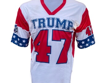 Trump Football Jersey, Donald Trump Jersey, Trump for President 2024, Trump t-shirt, republican shirts, republican jerseys