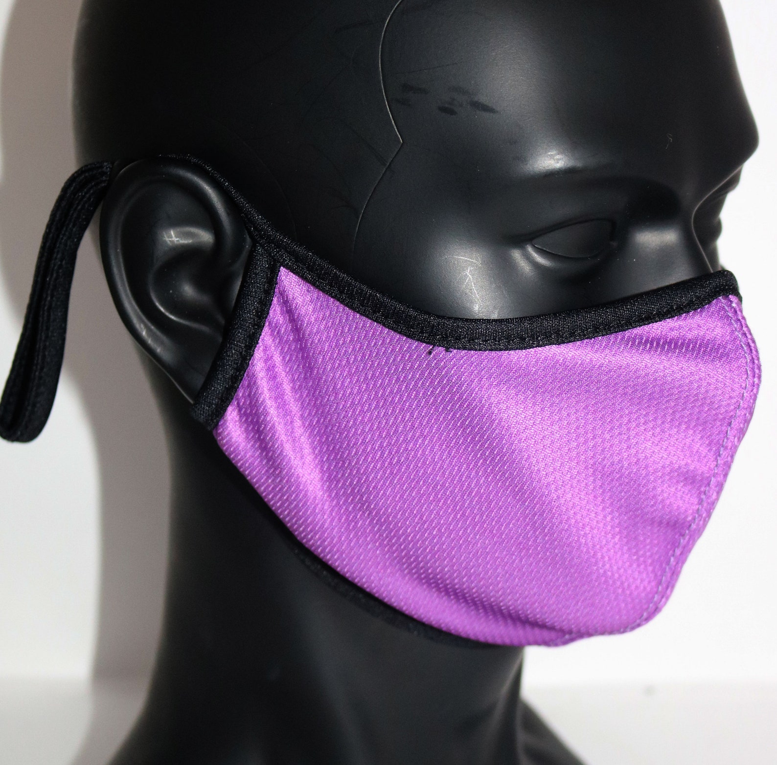 Lilac Face Mask Custom Facemask With Inside Pocket Etsy