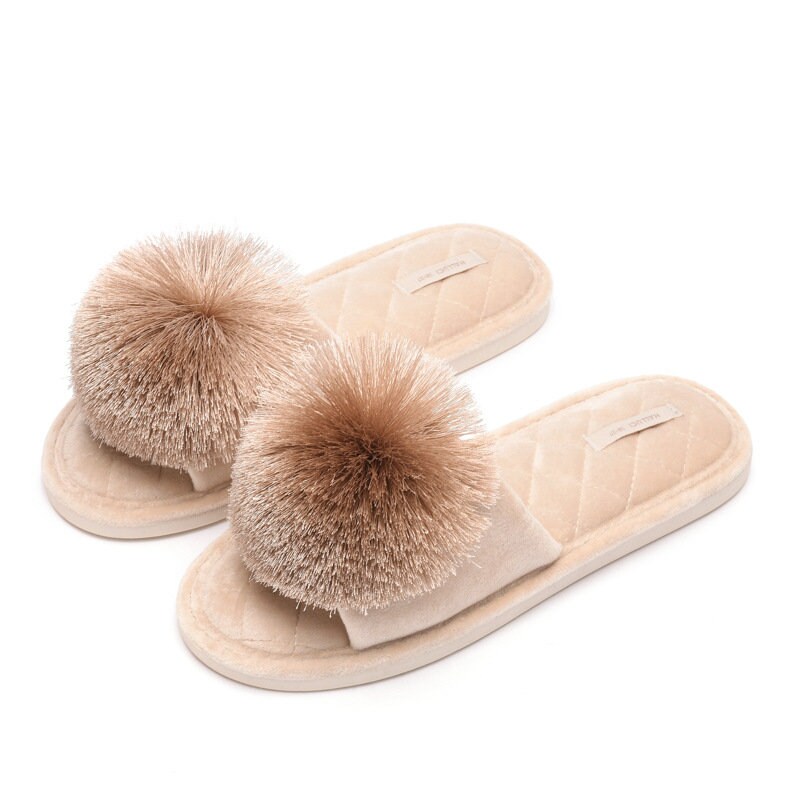 slippers with tassels