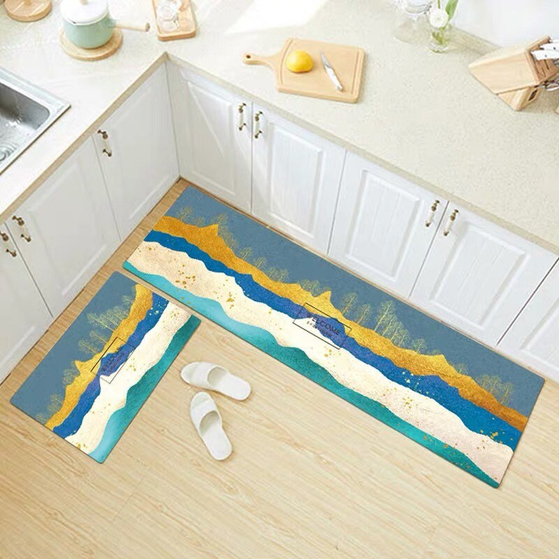 Küchen Bodenmatte Waschbare Küche Anti Fatigue Matte | Etsy