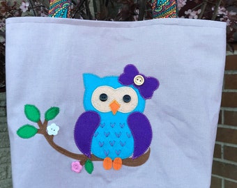 Owl Tote Bag