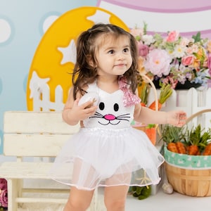 Easter bunny outfit/ dress for baby girl /My first Easter costume