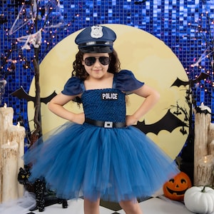 Police costume teenage girl sales