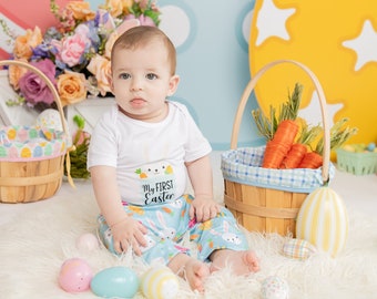 Baby Boys First Easter Outfit, Baby boys 1st Easter,  My first Easter, Easter outfit /newborn baby boy Easter outfit, My 1st Easter bodysuit