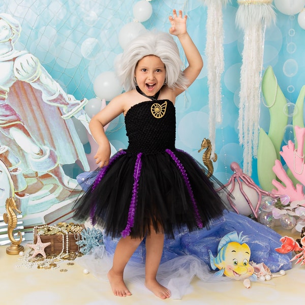 Ursula costume/ Ursula Sea witch costume / Disney Villain/ Little mermaid costume dress/ Ursula Cosplay