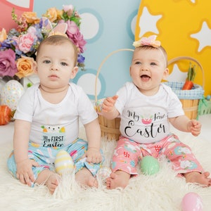 Kids matching easter outfits 2025
