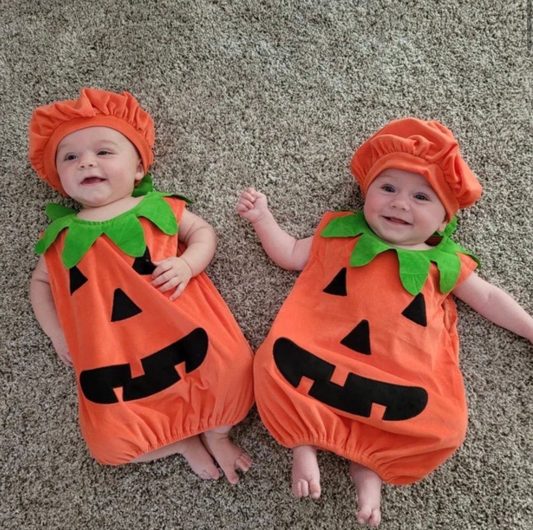 Déguisement Bébé pour Halloween, Déguisement d'Halloween Citrouille pour  Bébé - Jour de Fête