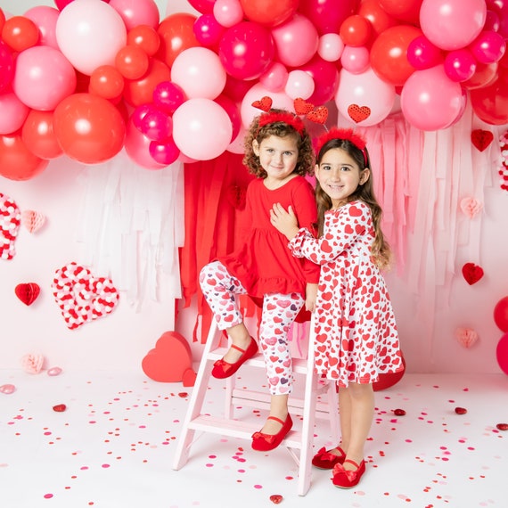 Little girl valentines day outfits 2025