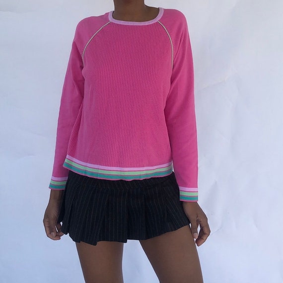 Amazing bubblegum pink sweater - image 3