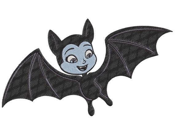Vampirina Bat Embroidery Design | Etsy