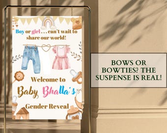 Braun Willkommensschild | Boho Dekor