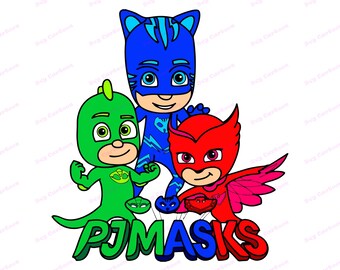 Download Pj mask svg | Etsy