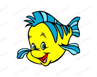 Download Flounder svg | Etsy