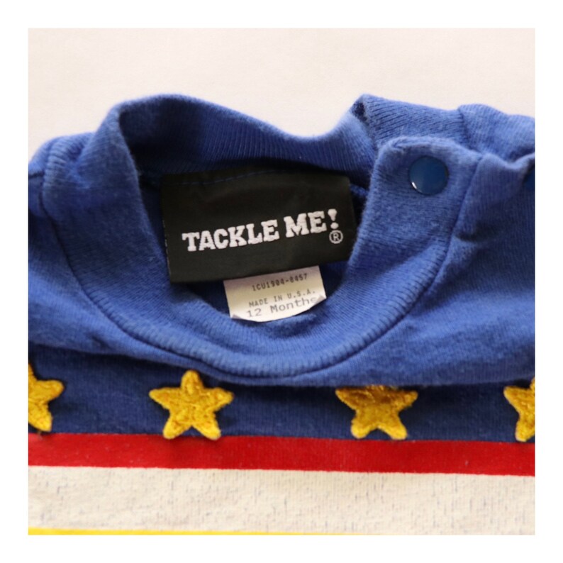 VTG Tackle Me Baseball Bodysuit