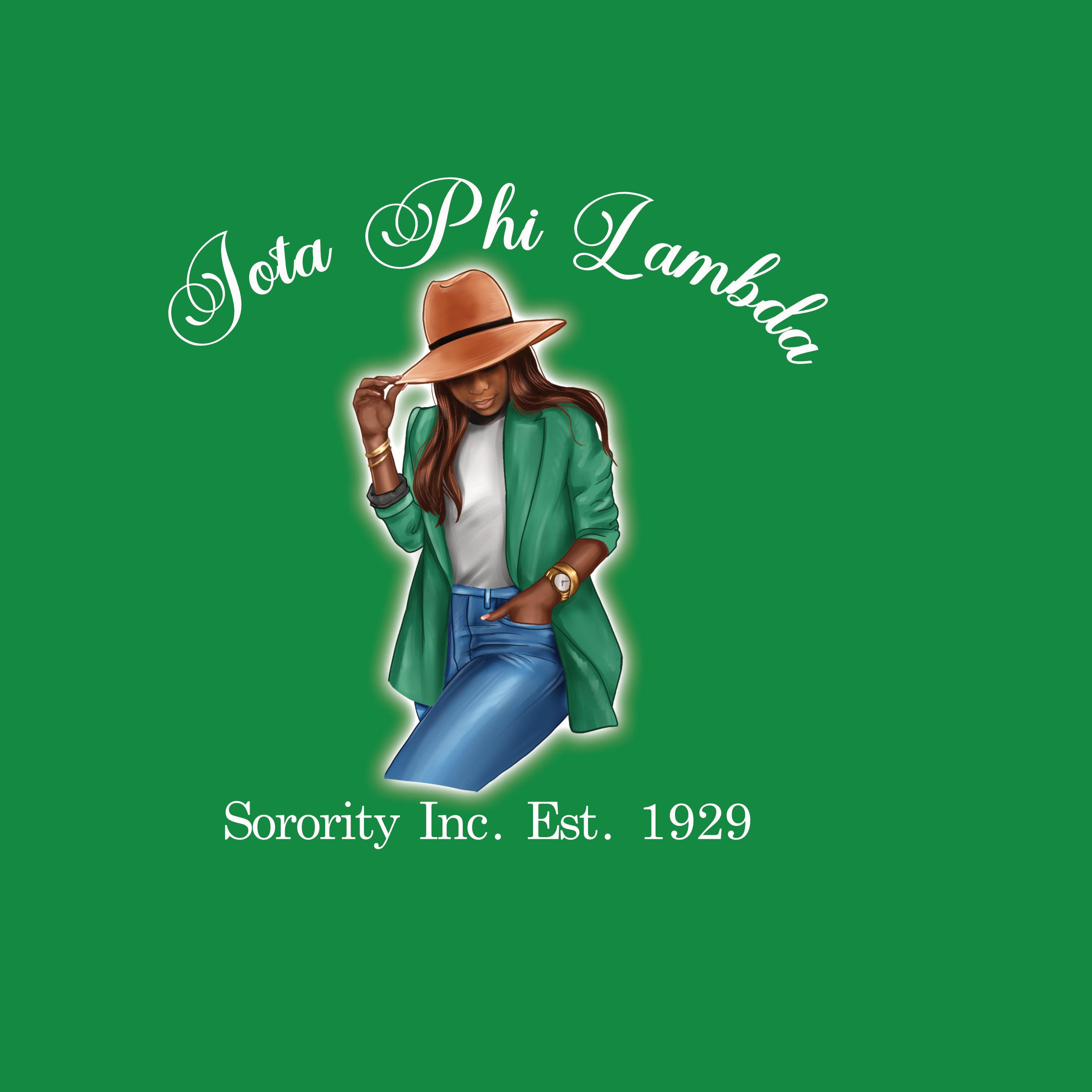 Iota Phi Lambda Sorority Soro in Hat PNG Digital Etsy