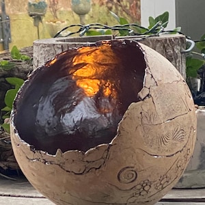 Ciotola in ceramica ~ lanterna taglia M