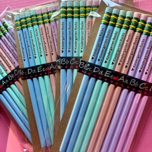 Personalized Pastel Pencils, Engraved Ticonderoga, Teacher Gift image 10