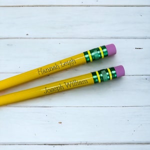 Jumbo Pencils Set of 6, Kindergarten Pencil Set, My First Round