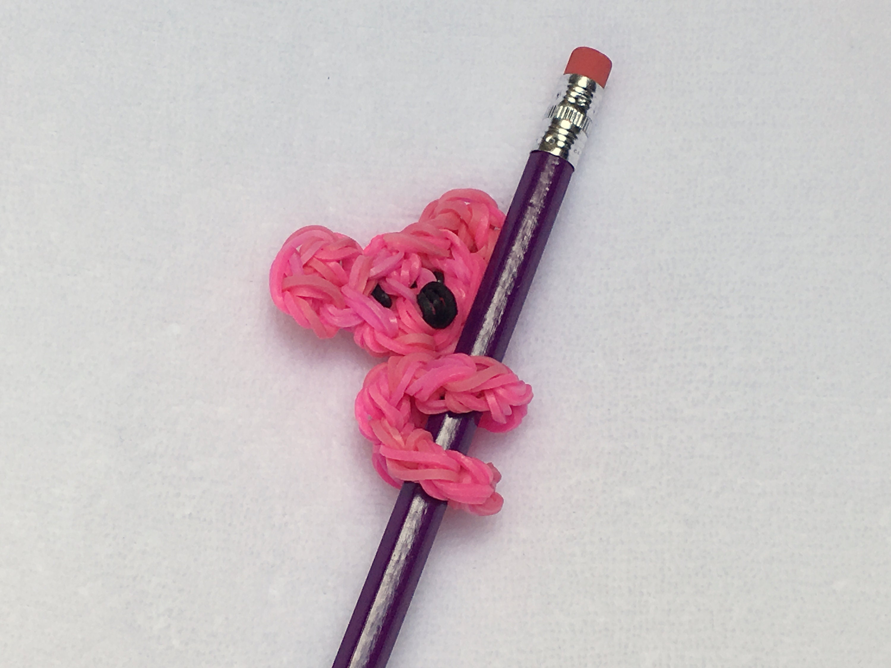 Pink Koala Pencil Hugger Etsy